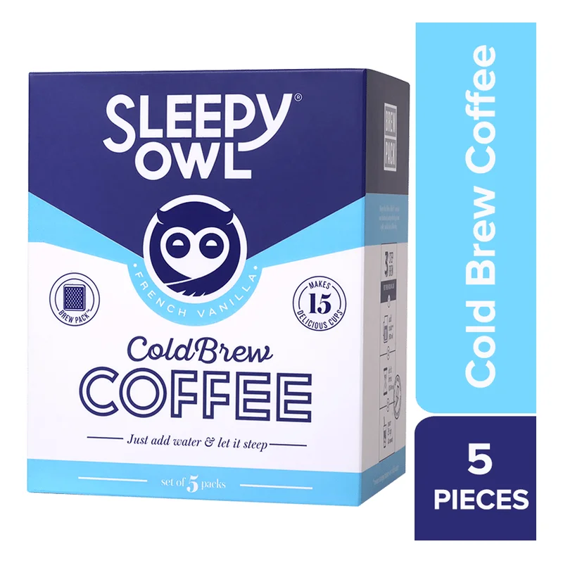 Sleepy Owl French Vanilla Cold Brew Coffee