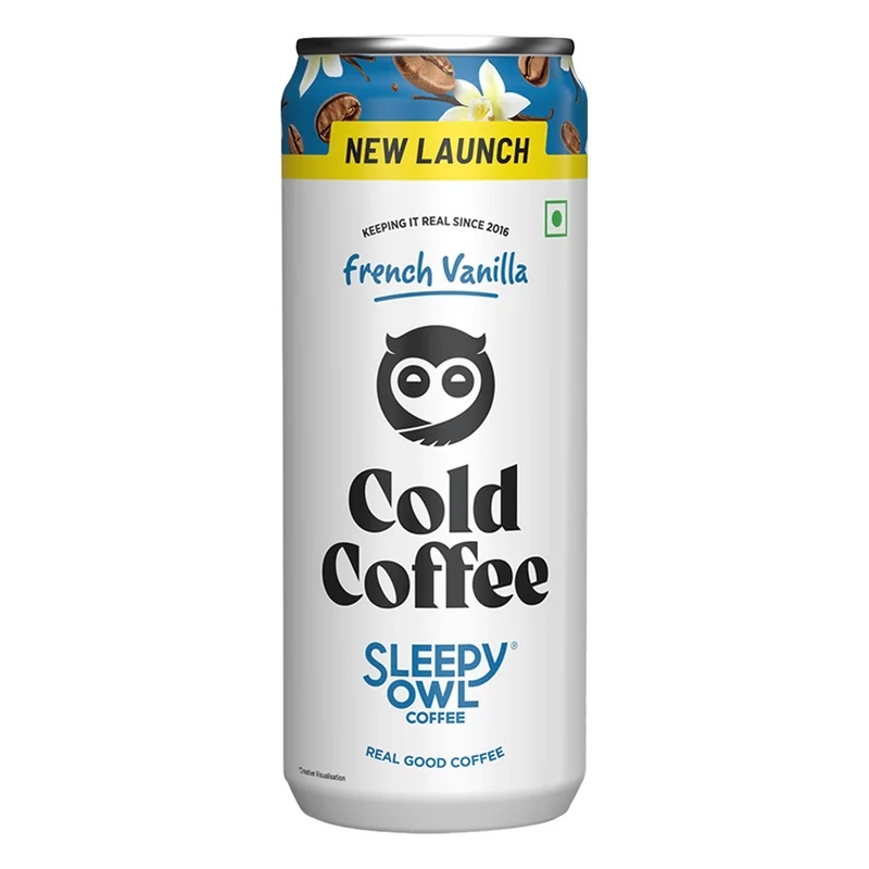 Sleepy Owl French Vanilla Cold Coffee