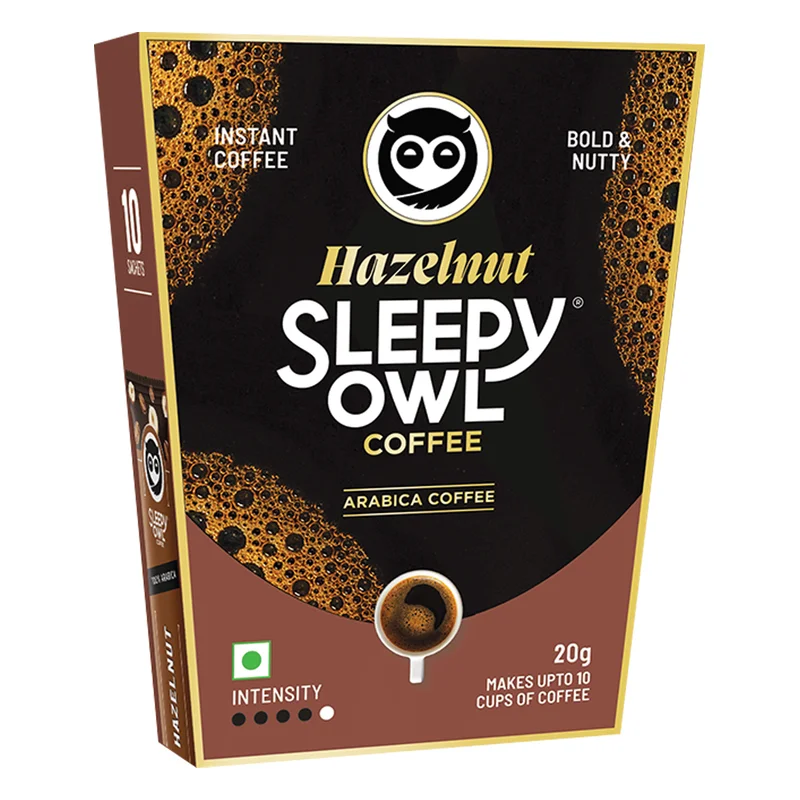 Sleepy Owl Hazelnut Instant Coffee
