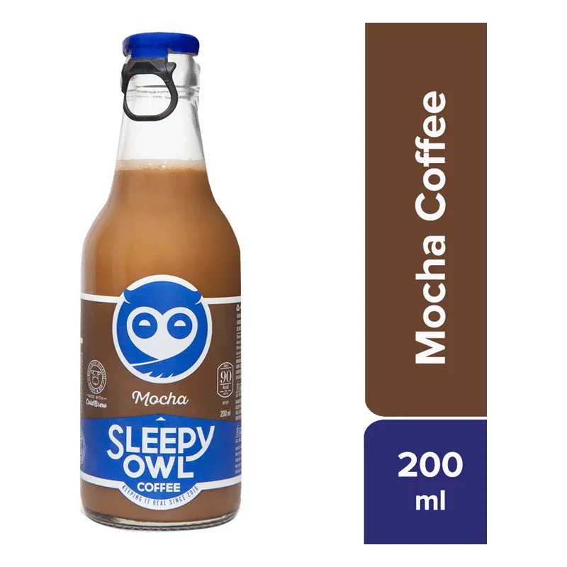 Sleepy Owl Mocha Iced Coffee