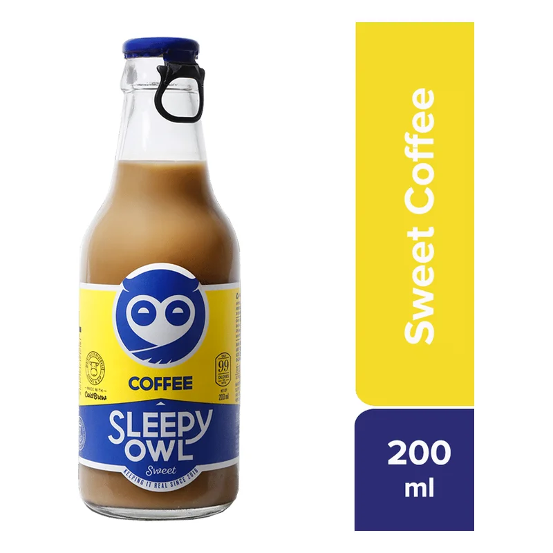 Sleepy Owl Sweet Iced Coffee
