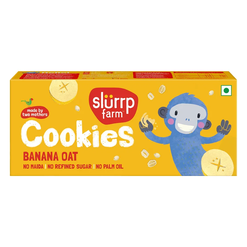 Slurrp Farm Banana Oat Cookies