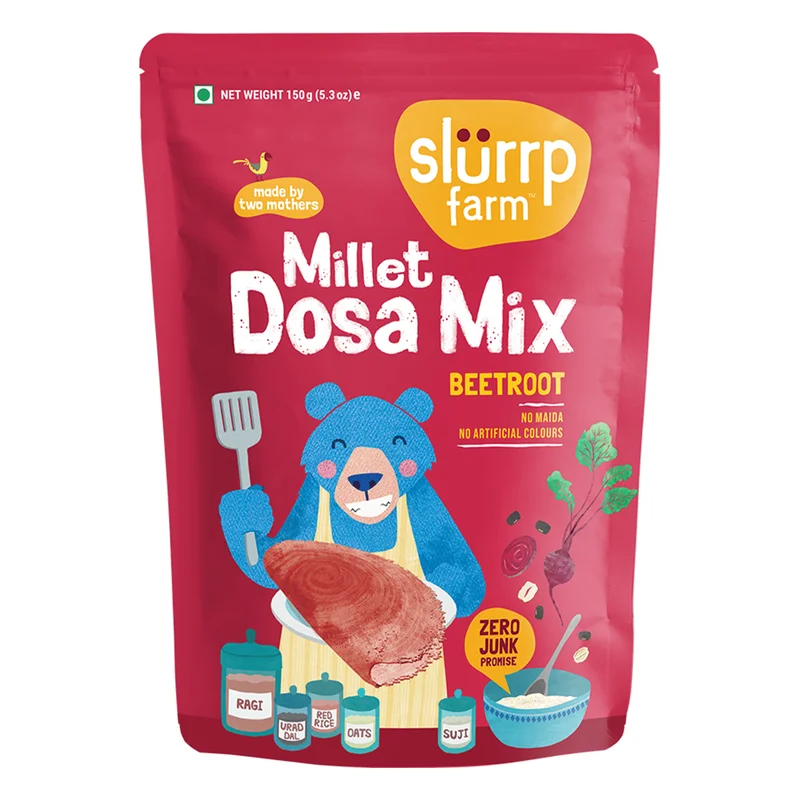 Slurrp Farm Beetroot Millet Dosa Mix