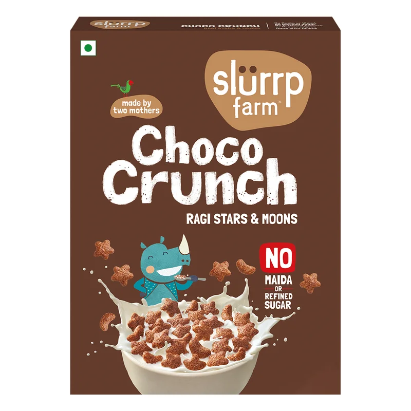 Slurrp Farm Choco Crunch Ragi Stars & Moons Cereal