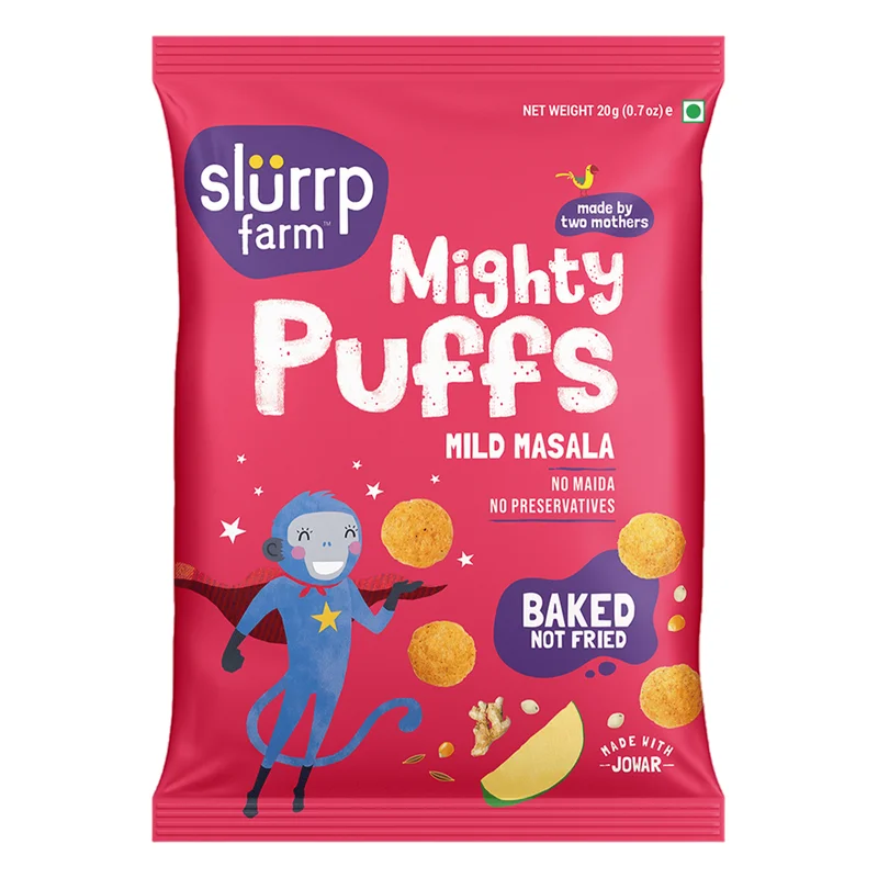 Slurrp Farm Mighty Puffs Mild Masala