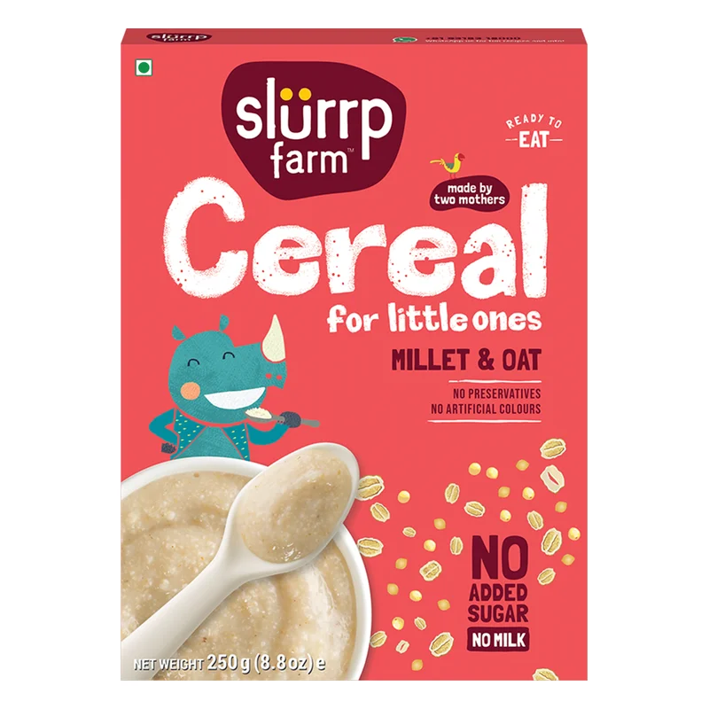 Slurrp Farm Millet & Oats Cereal