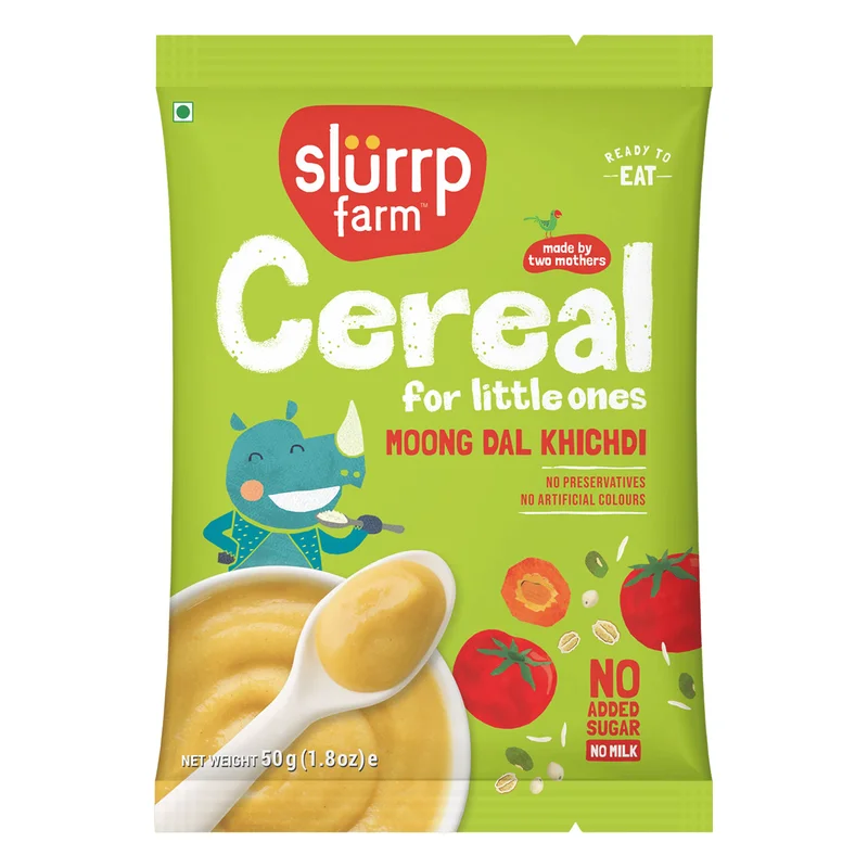 Slurrp Farm Moong Dal Khichdi Cereal
