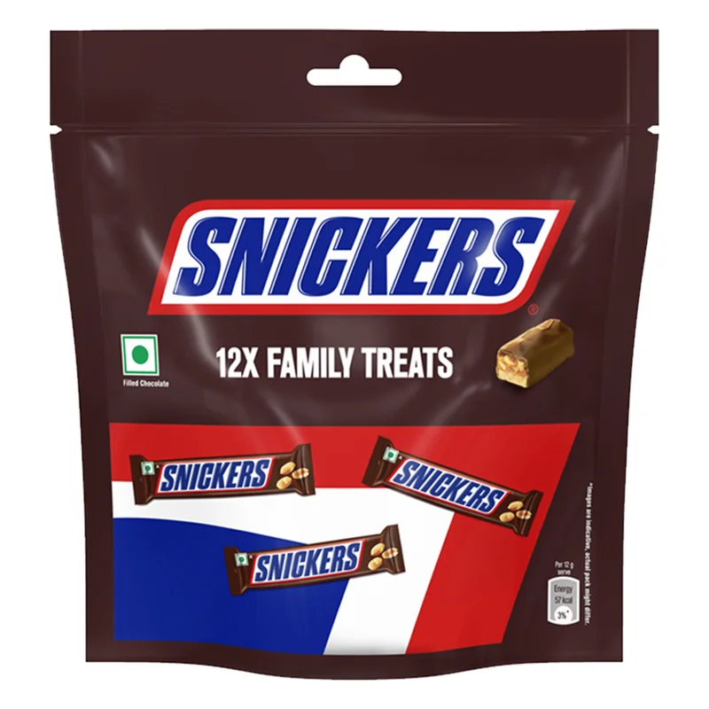 Snickers Family Treats Peanut Chocolates