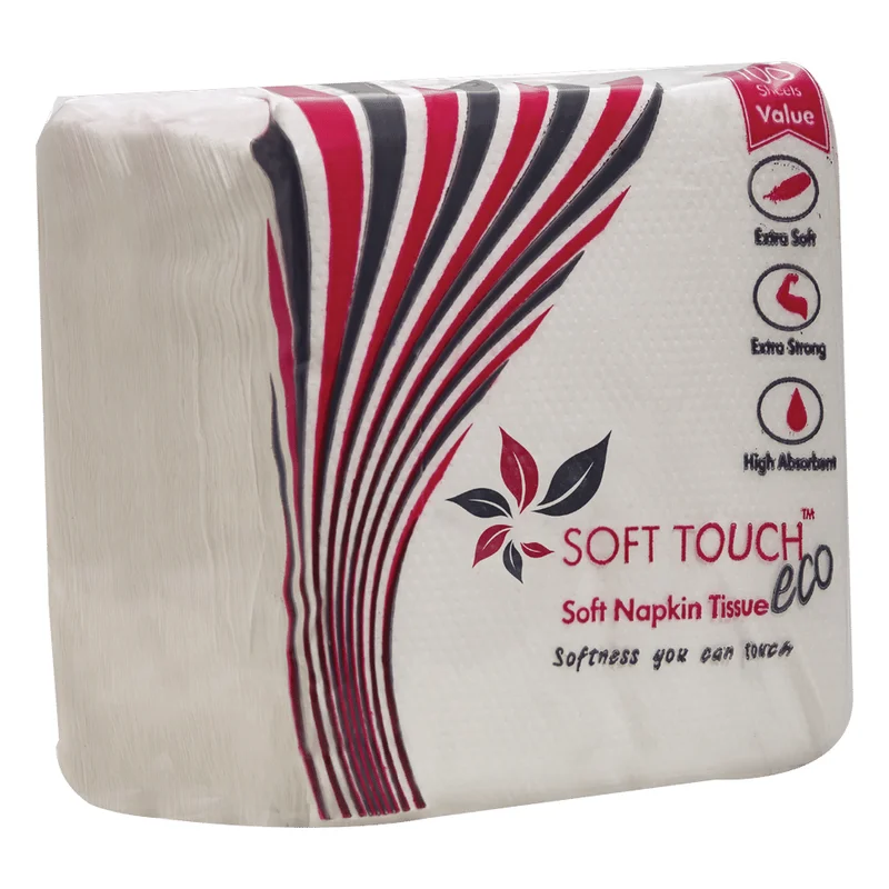 Soft Touch Eco Soft Napkin Tissue - 1 Ply