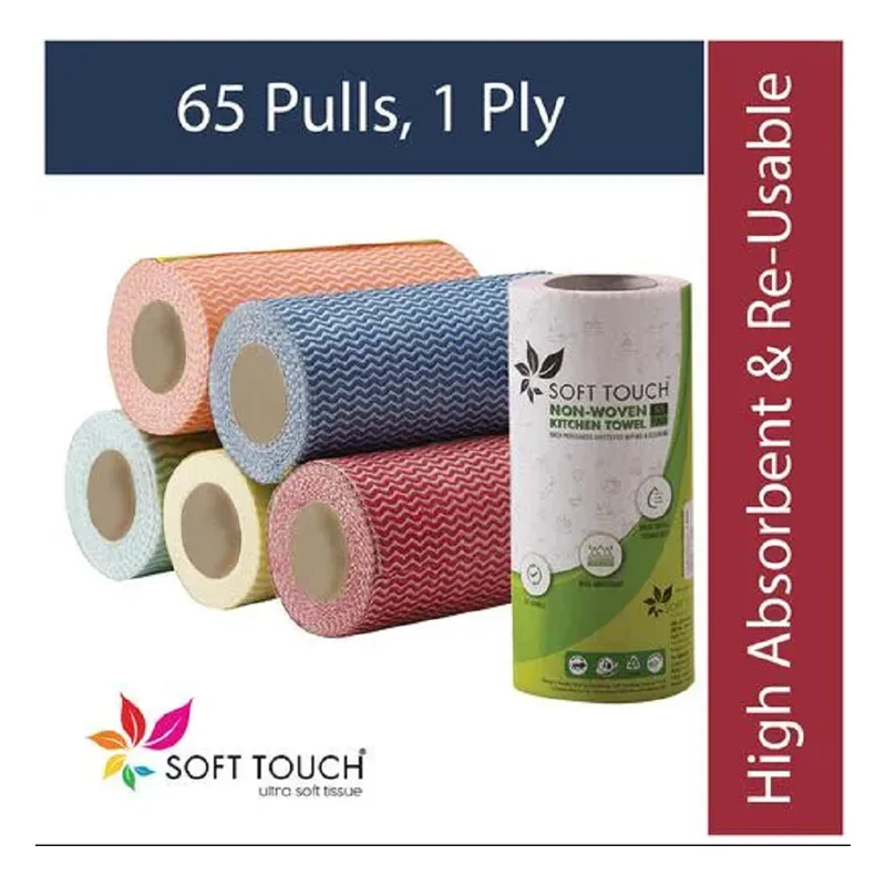 Soft Touch Non-Woven Kitchen Towel - 1 Ply