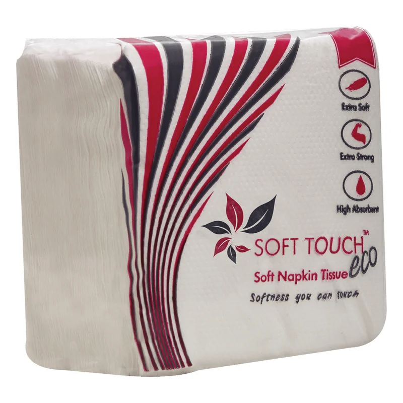 Soft Touch Soft Napkin Tissue - 1 Ply