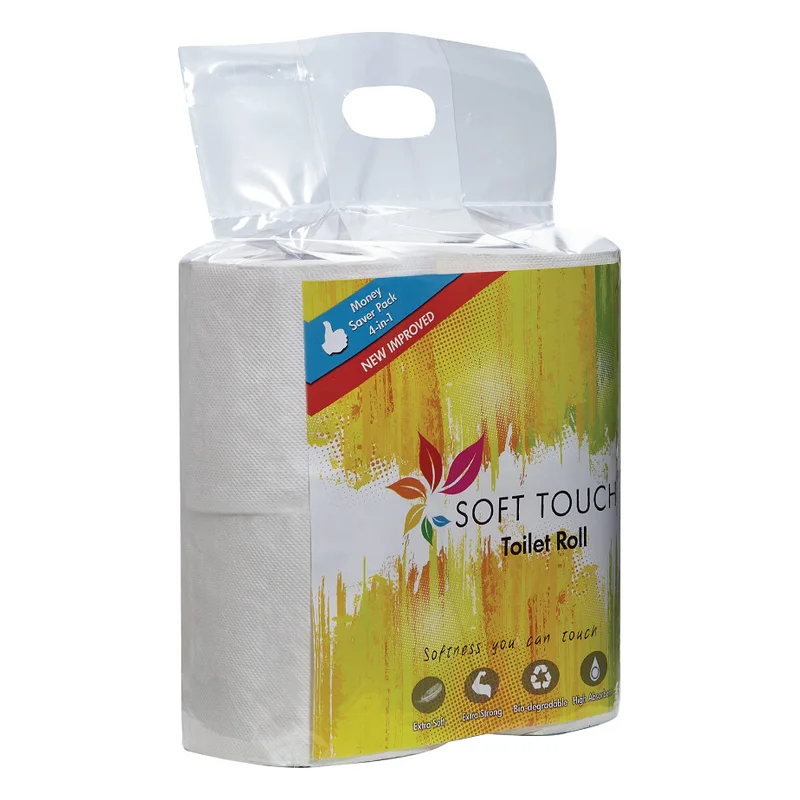 Soft Touch Toilet Tissue Rolls - 2 Ply