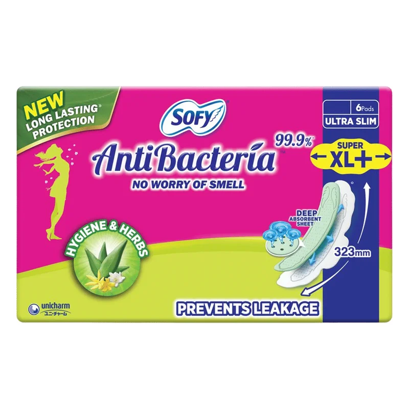 Sofy Anti-Bacteria Hygiene & Herbs Ultra Slim Pads