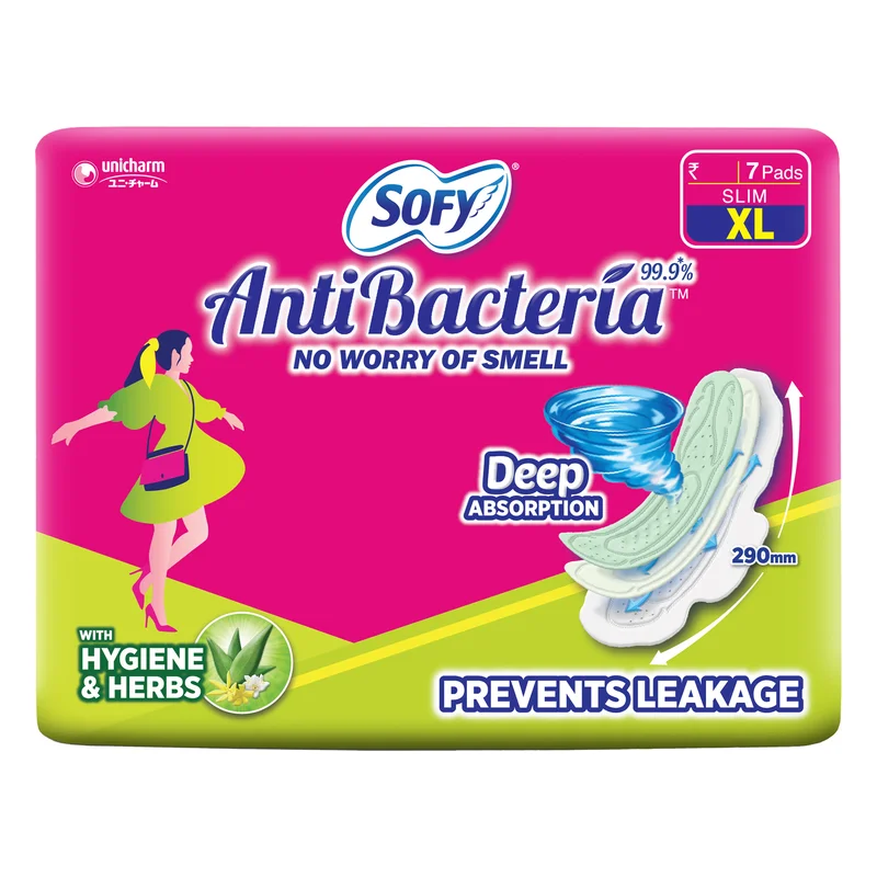 Sofy Anti-Bacteria Sanitary Pads XL
