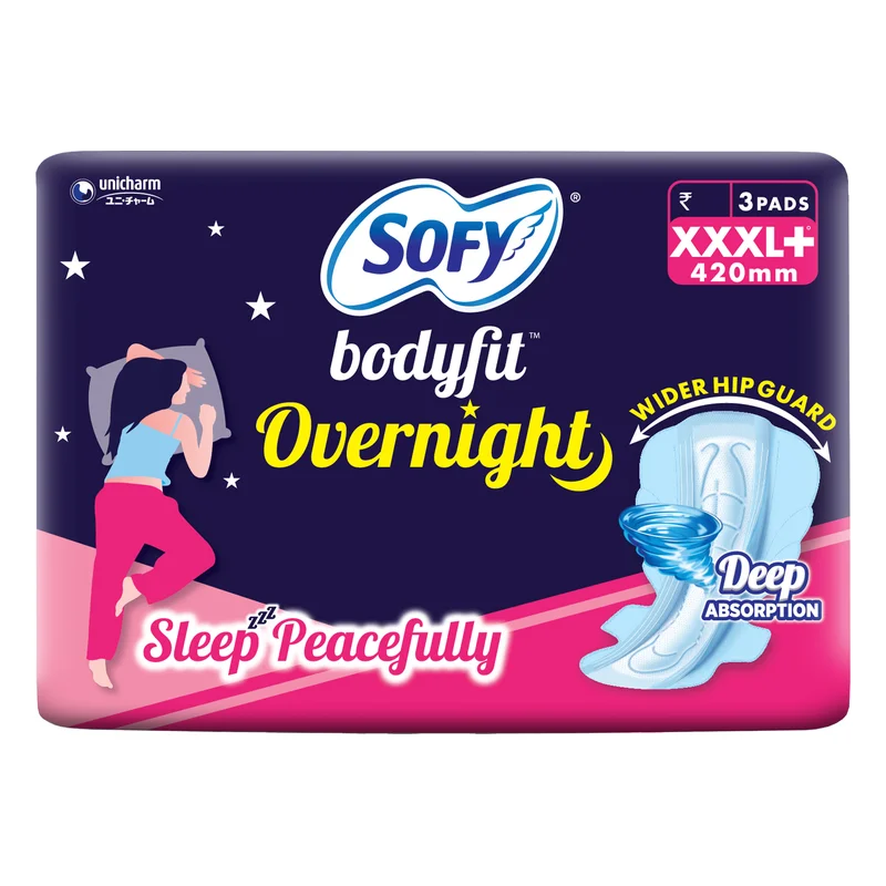 Sofy Bodyfit Overnight Pads XXXL+