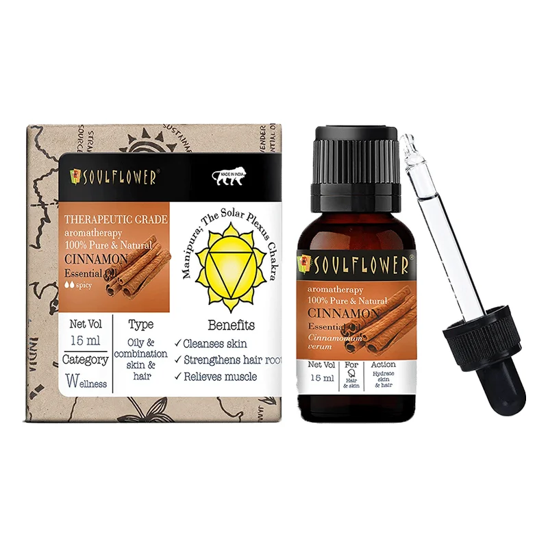 Soulflower Cinnamon Essential Oil