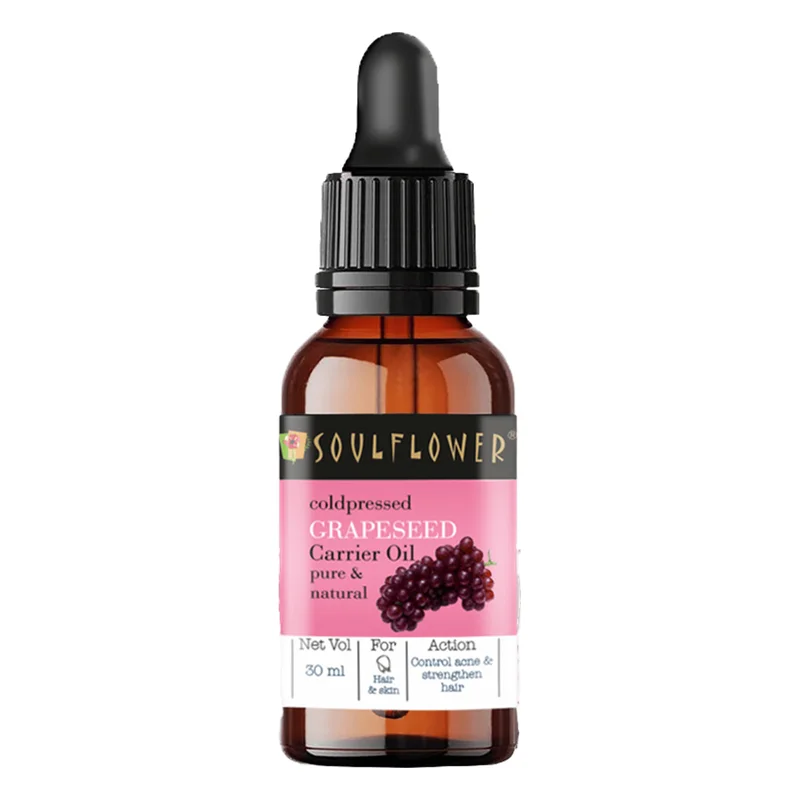 Soulflower Grapeseed Carrier Oil