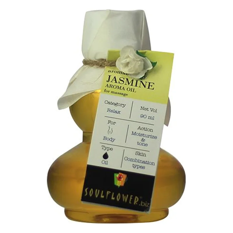 Soulflower Jasmine Aroma Massage Oil