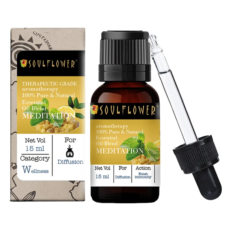 Soulflower Meditation Essential Oil