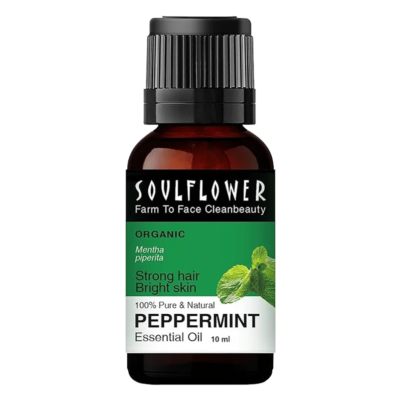 Soulflower Organic Peppermint Essential Oil