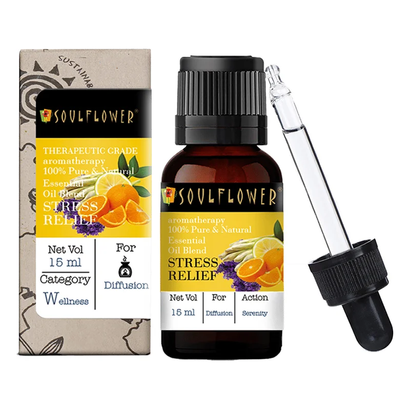 Soulflower Stress Relief Essential Oil