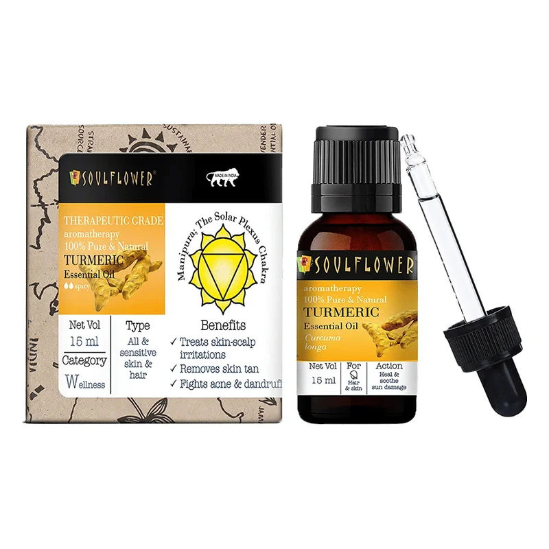 Soulflower Turmeric Essential Oil