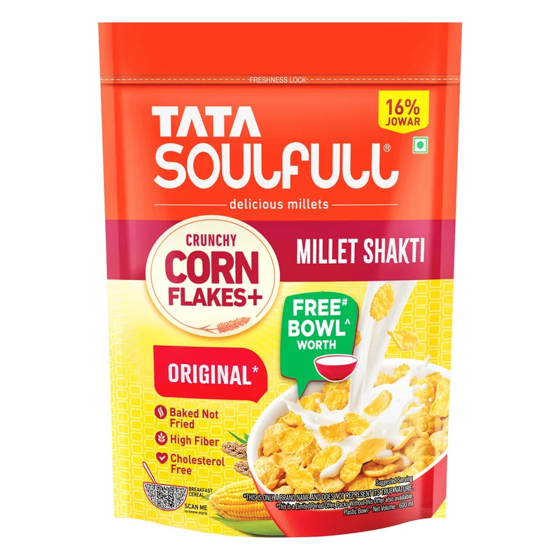 Soulfull Crunchy Corn Flakes+ - Original