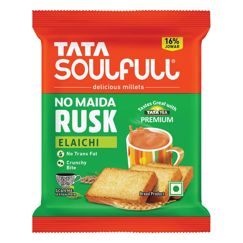 Soulfull No Maida Rusk - Elaichi