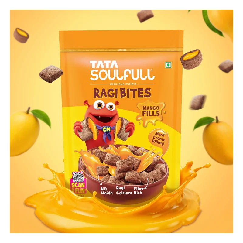 Soulfull Ragi Bites - Mango Fills