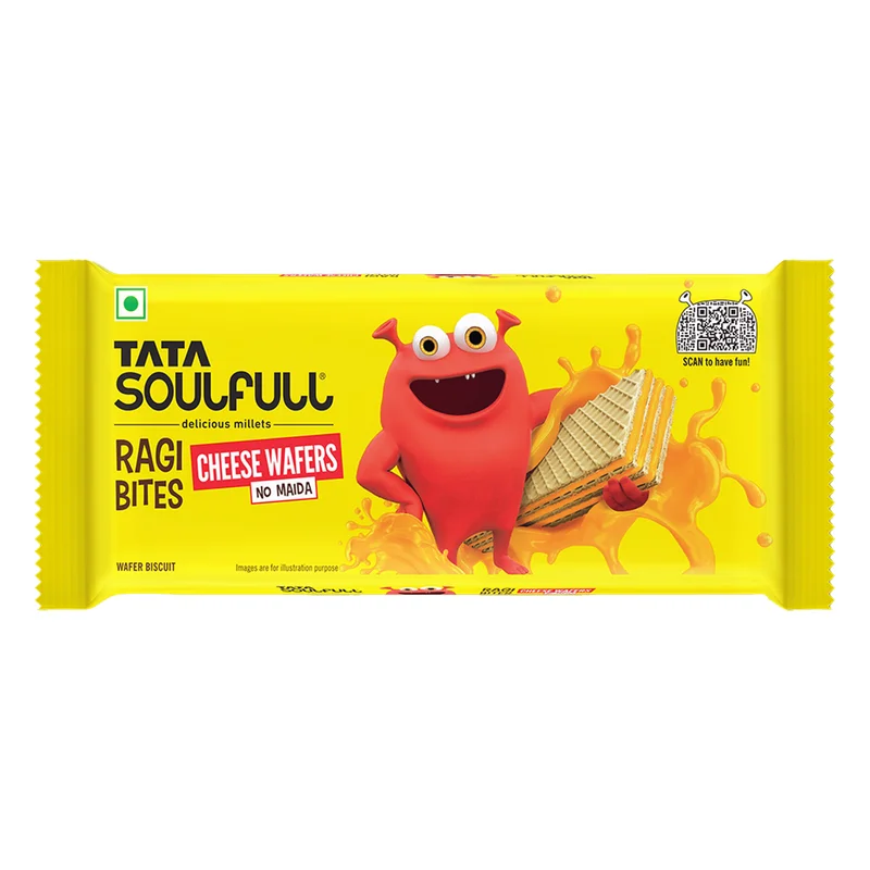 Soulfull Ragi Bites Wafers - Cheese