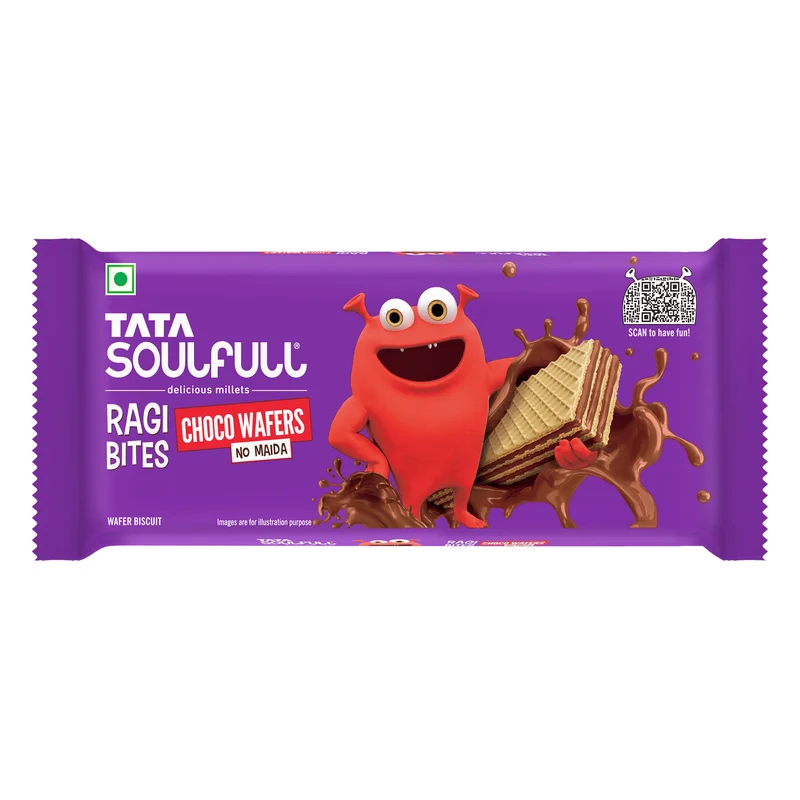 Soulfull Ragi Bites Wafers - Choco