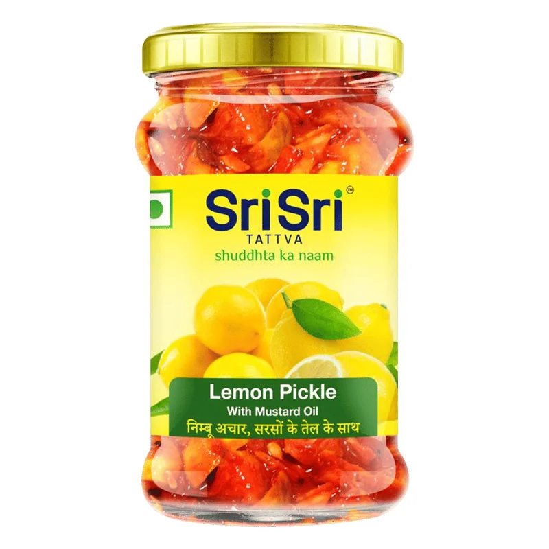 Sri Sri Tattva Lemon Pickle in Mustard Oil