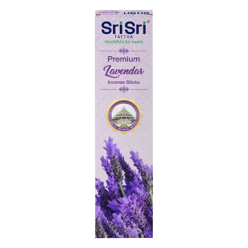 Sri Sri Tattva Premium Lavender Agarbatti