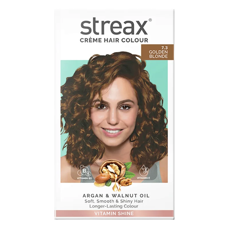Streax Cream Hair Colour Golden Blonde