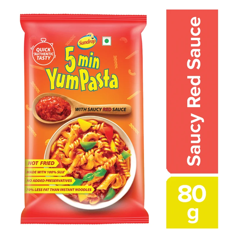 Sundrop 5 Min Yum Pasta With Red Sauce