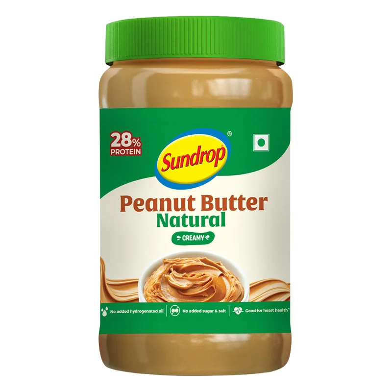 Sundrop All Natural Unsweetened Creamy Peanut Butter