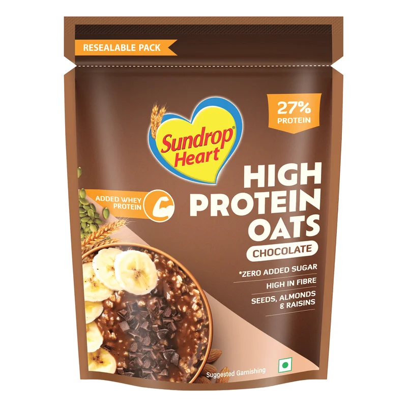 Sundrop Heart High Protein Oats Chocolate