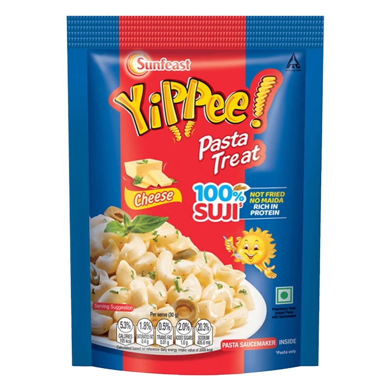 Sunfeast YiPPee! Cheese Pasta Treat