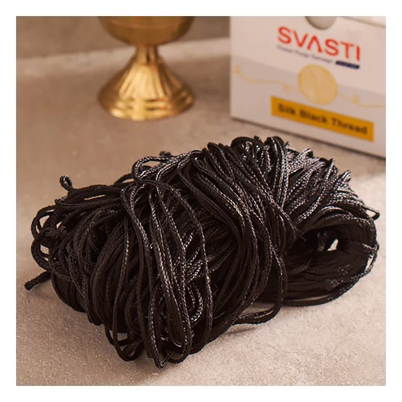 Svasti Kala Dhaga - Black Silk Thread