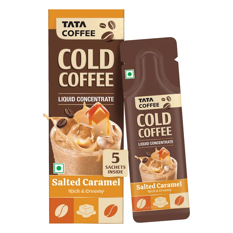 Tata Coffee Cold Coffee Liquid Concentrate - Salted Caramel