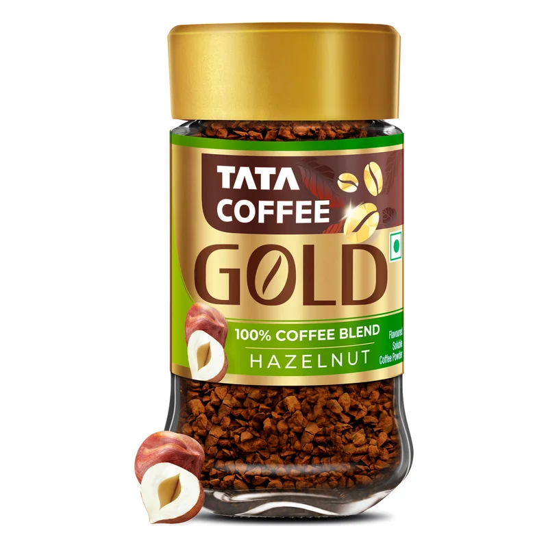 Tata Coffee Gold Hazelnut Instant Coffee