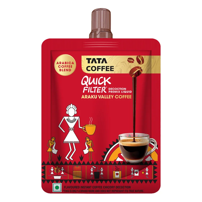 Tata Coffee Quick Filter Araku Valley Coffee Decoction Liquid