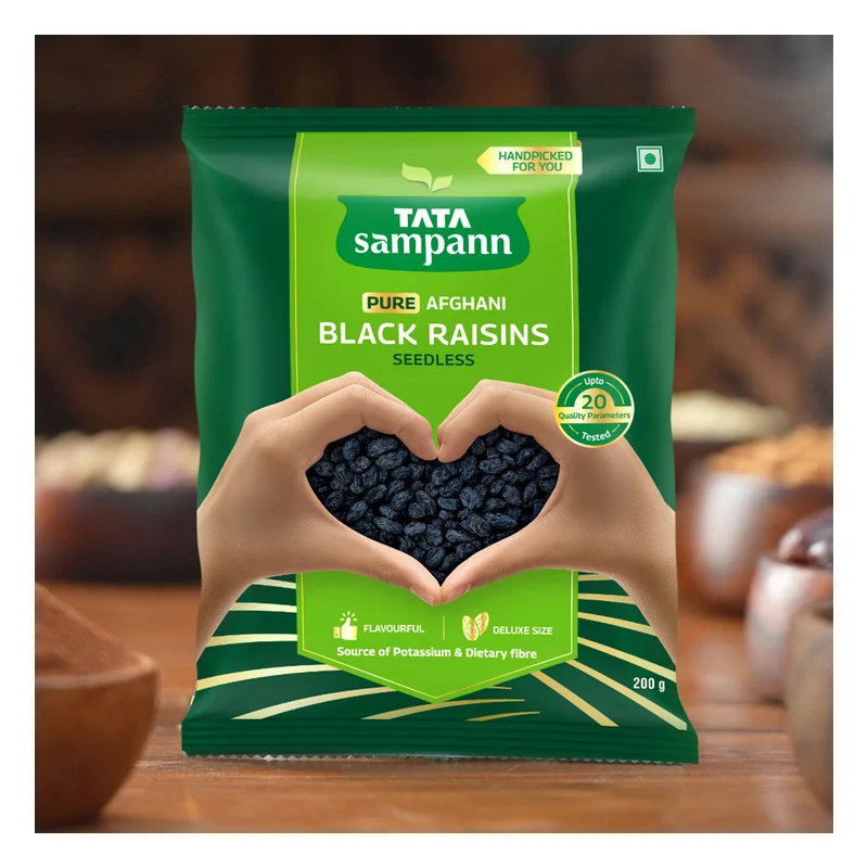 Tata Sampann Afghani Black Raisins