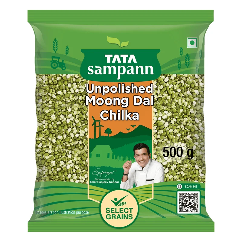 Tata Sampann Unpolished Moong Dal Chilka