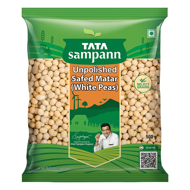 Tata Sampann Unpolished Safed Matar