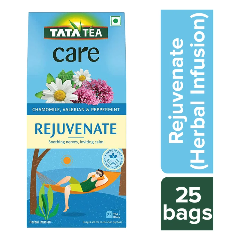 Tata Tea Care Rejuvenate Herbal Infusion