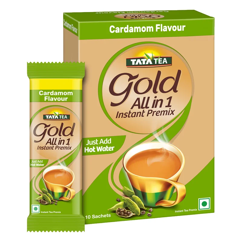 Tata Tea Gold All In 1 Instant Cardamom Tea Premix