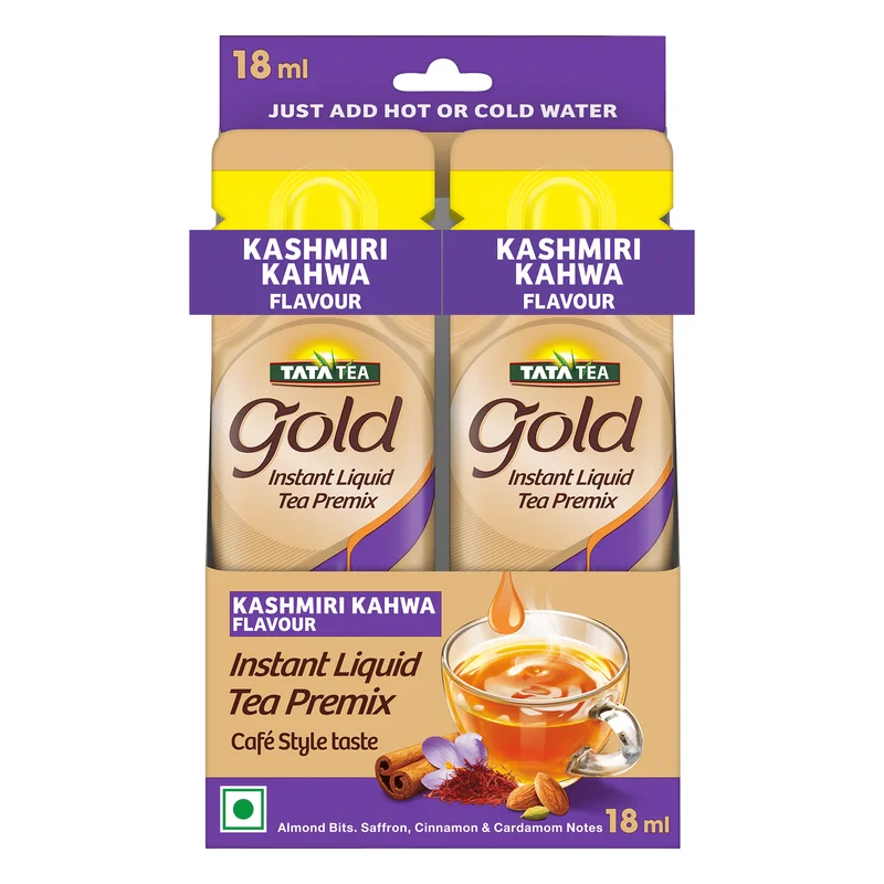 Tata Tea Gold Kashmiri Kahwa Liquid Tea Premix