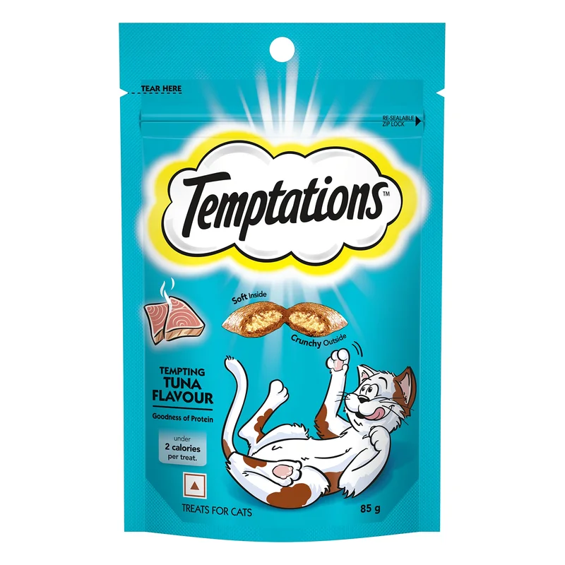 Temptations Crunchy Cat Treats - Tempting Tuna