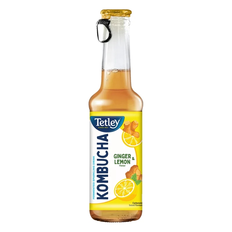 Tetley Ginger Lemon Kombucha